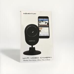 Momentum Wi-Fi Video Camera 720 Resolution for Home, Pets, Office, & More